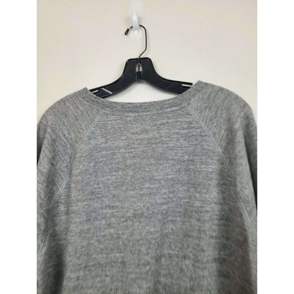 Wildfox Womens Gray Crew Neck Pullover Pour Favor Statement Sweatshirt Sz Medium - Picture 5 of 8